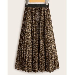 Leopard print Skirt